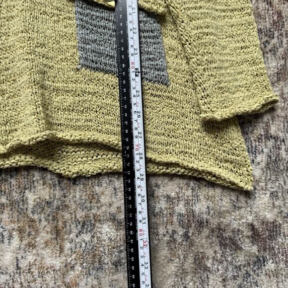 Sue (P) Knits Sweater L Heavyweight Hand Knit Grandmacore Granny Baggy Oversized - Picture 6 of 7